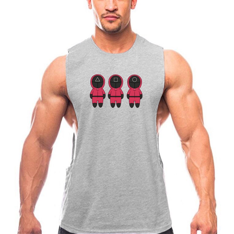 Áo Thể Thao Không Tay Dáng Rộng Năng Động Dành Cho Nam