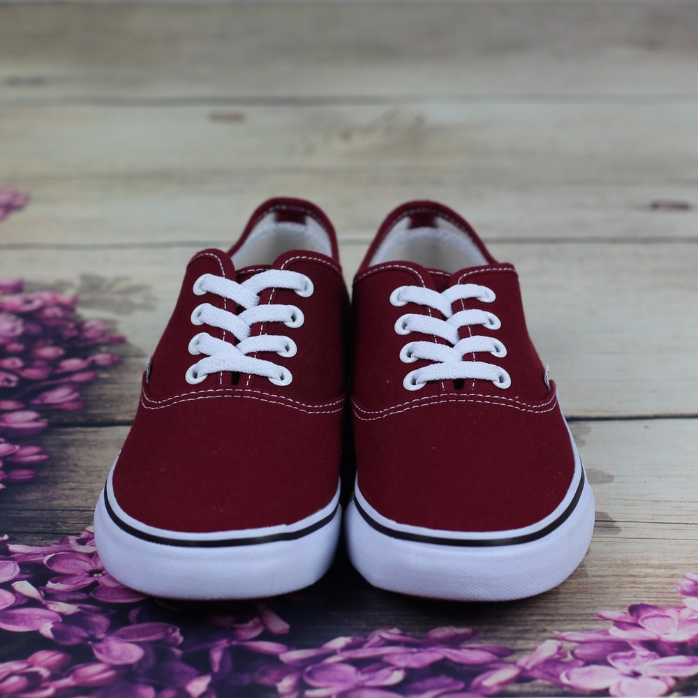 Giày Sneaker Van Cá Tính Classic Nam Đỏ Đô