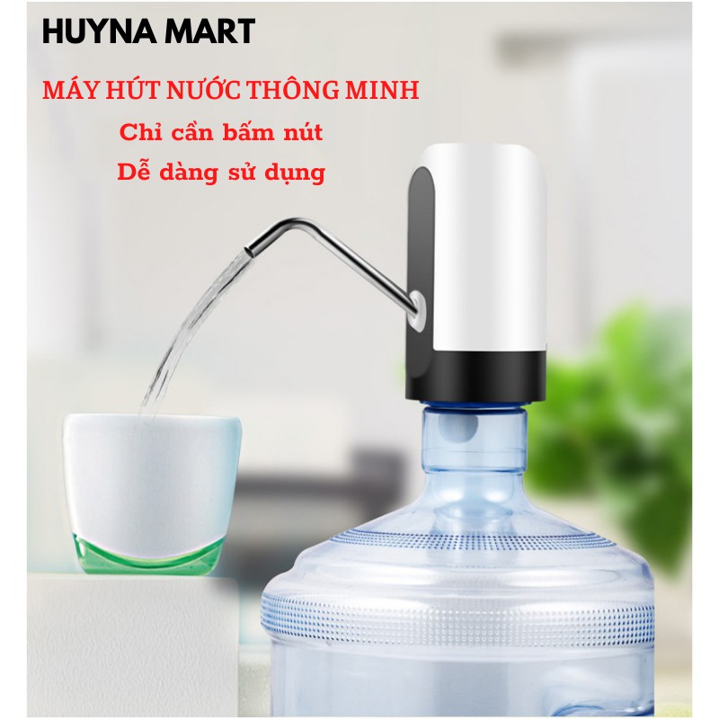 Máy Bơm Nước Tự Động Thông Minh Cho Bình Nước Lọc, Máy Hút Nước Đóng Bình