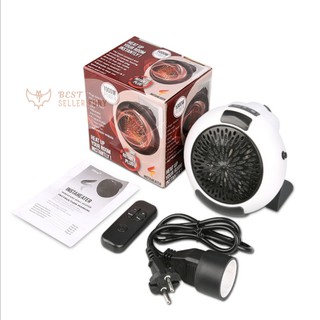 Máy sưởi ấm mini có remote điều chỉnh 900W