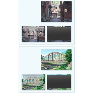 BỘ DECAL DÁN LAPTOP THEO PHONG CÁCH NHẬT BẢN