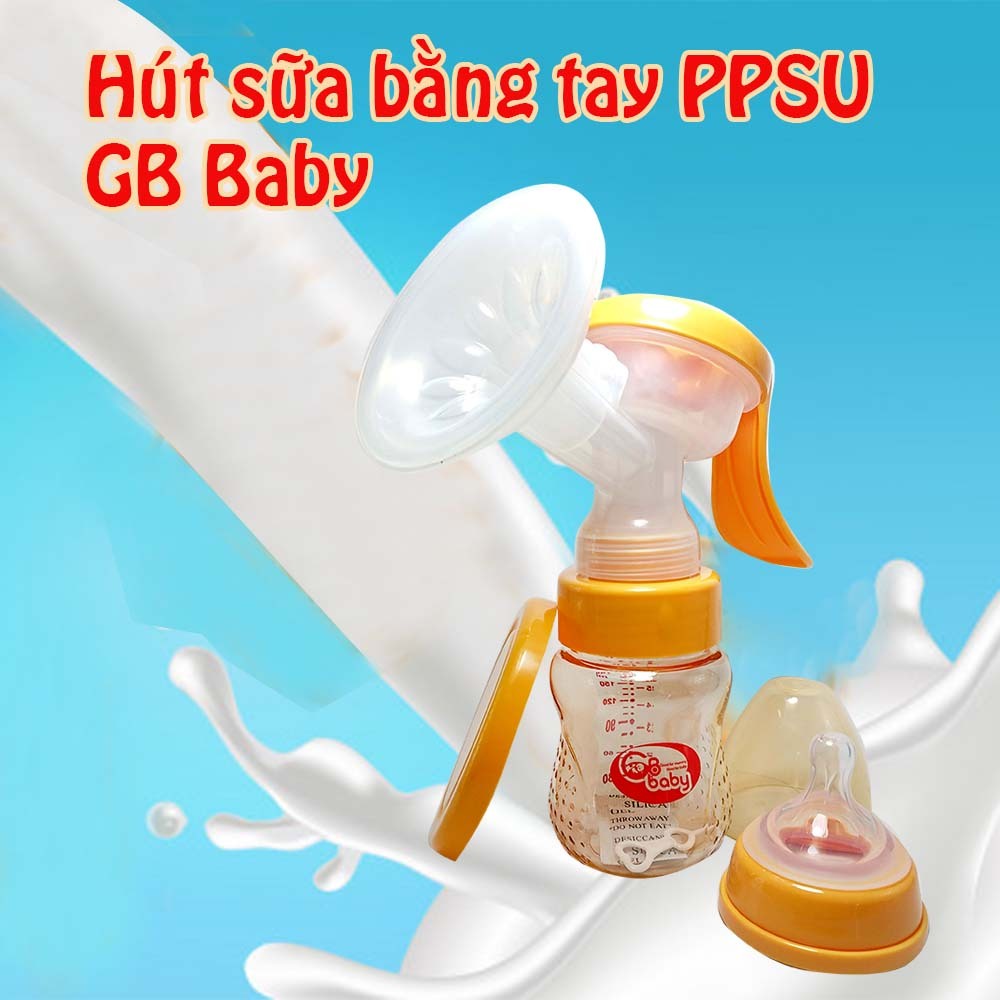 Máy vắt Sữa cầm Tay Kichilachi, Sami, Gb baby Nhật Bản - Tặng Kèm 6 Túi Trữ Sữa hàng lhính hãng