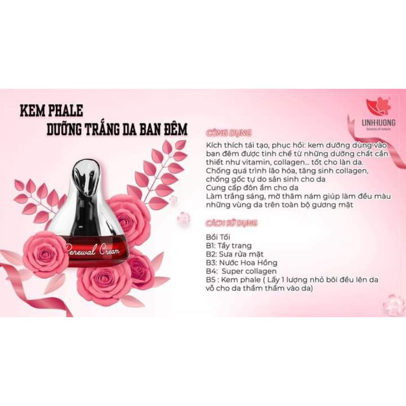 KEM DƯỠNG ẨM TÁI TẠO DA BAN ĐÊM PHA LÊ Linh Hương [CHÍNH HÃNG] | BigBuy360 - bigbuy360.vn