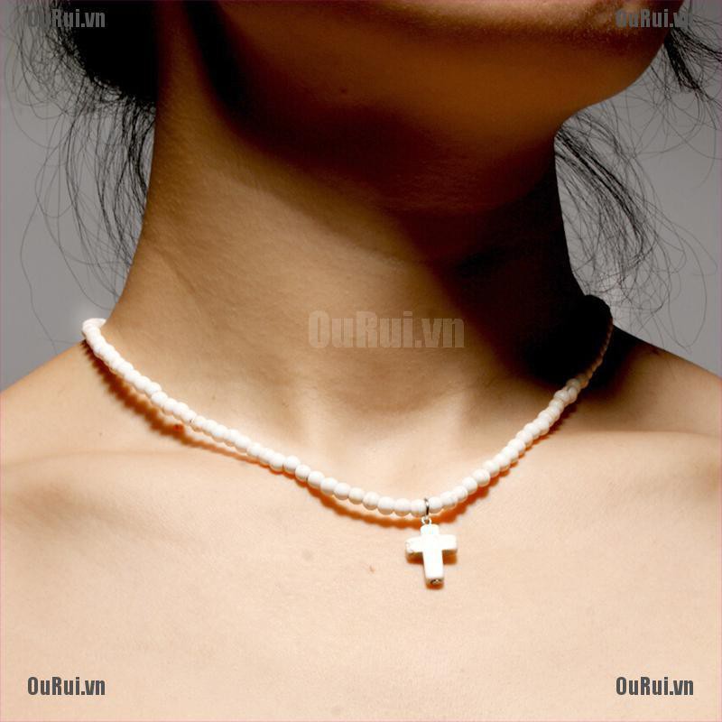 Vòng cổ choker Mặt Chữ Thập Thời Trang Dành Cho Nữ