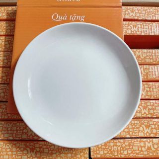 Combo 4 dĩa sứ 24cm hàng khuyến mãi kinh đô