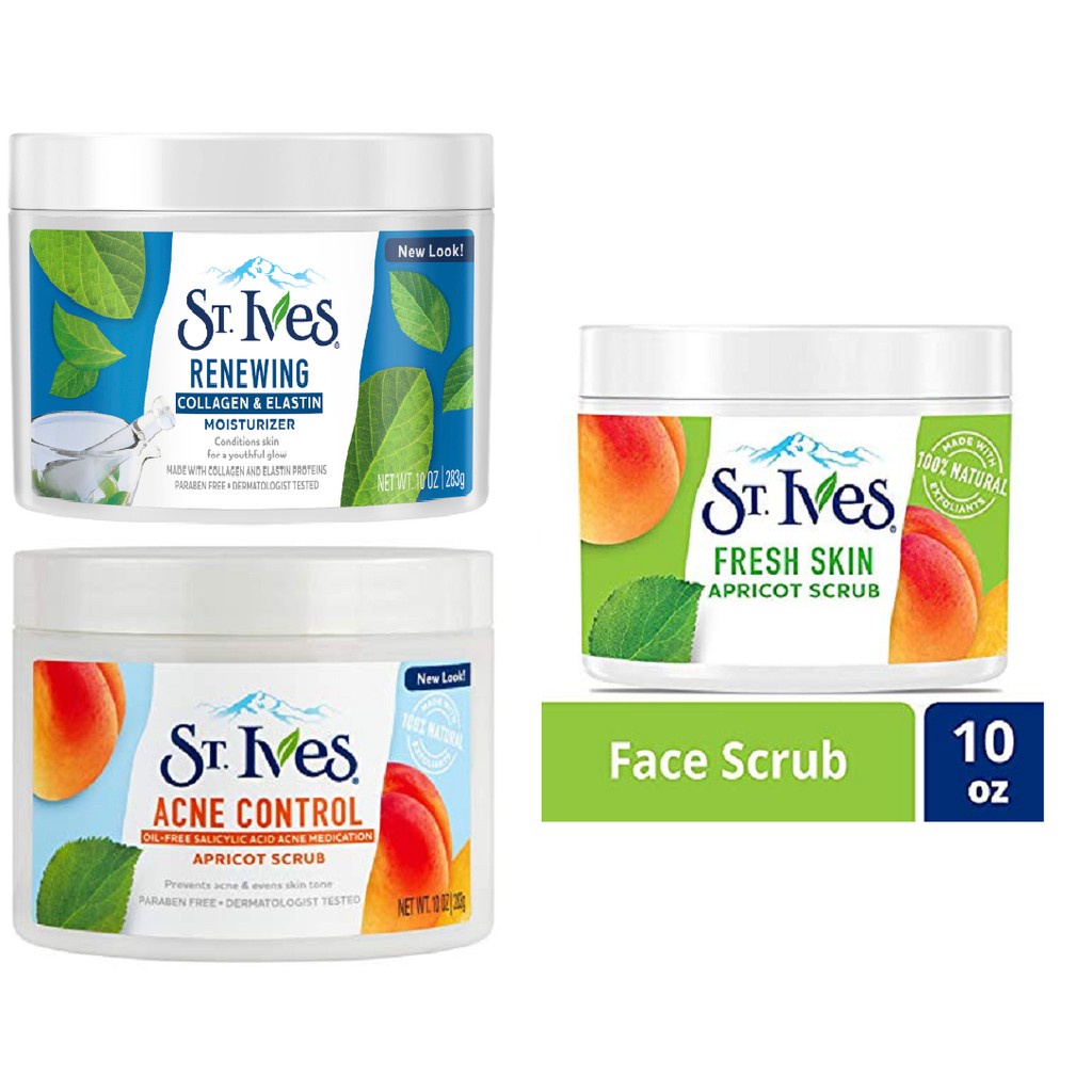 Kem Dưỡng Ẩm St.Ives St.Ives Skin Renewing Collagen &amp; Elastin Moisturizer (283g)