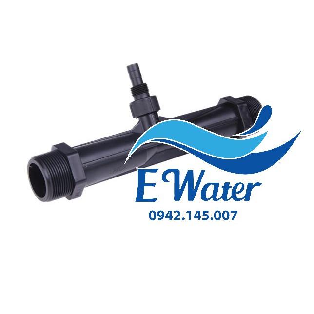 Ejector trộn khí Ozone vào nước ống 27 công suất 1-2 m3/h   - Ewater