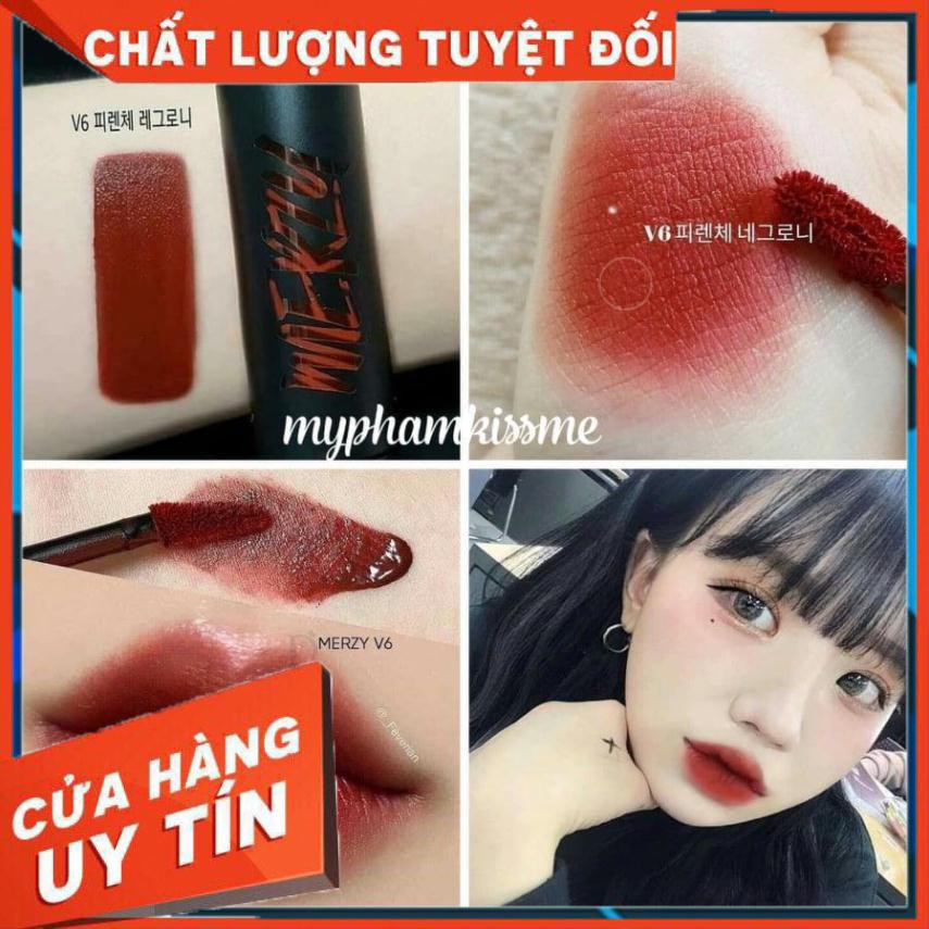 [AUTH] - Merzy - Son kem thỏi Merzy Another Me The First Velvet Tint V6 (Auth - Sẵn màu mới kem thỏi) | BigBuy360 - bigbuy360.vn