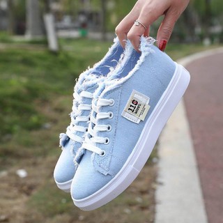 Giày thể thao vải nữ cá tính kết hợp được cả váy quần Mã CGN04