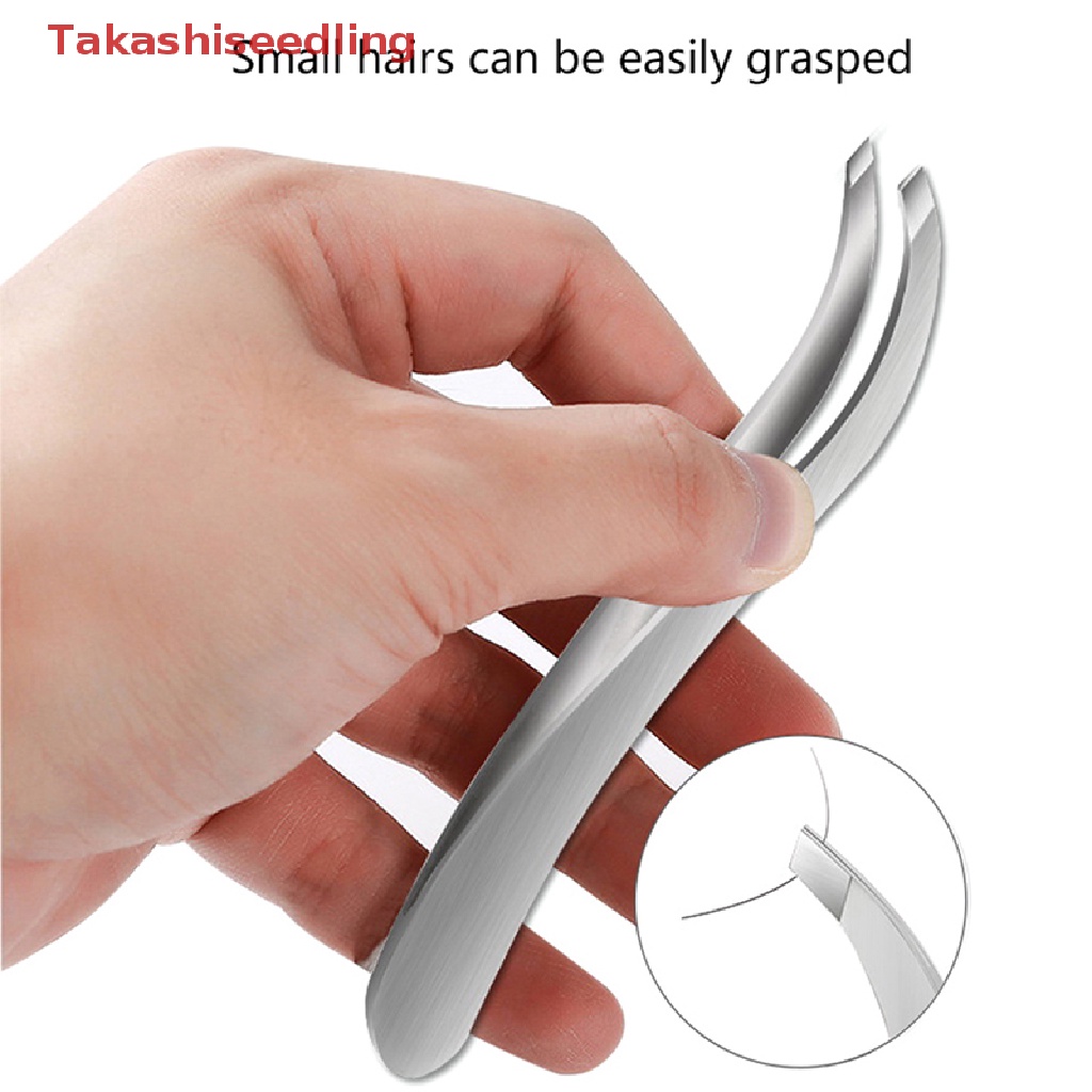 Nhíp Nhổ Lông Mày Chuyên Nghiệp Bằng Thép Không Gỉ