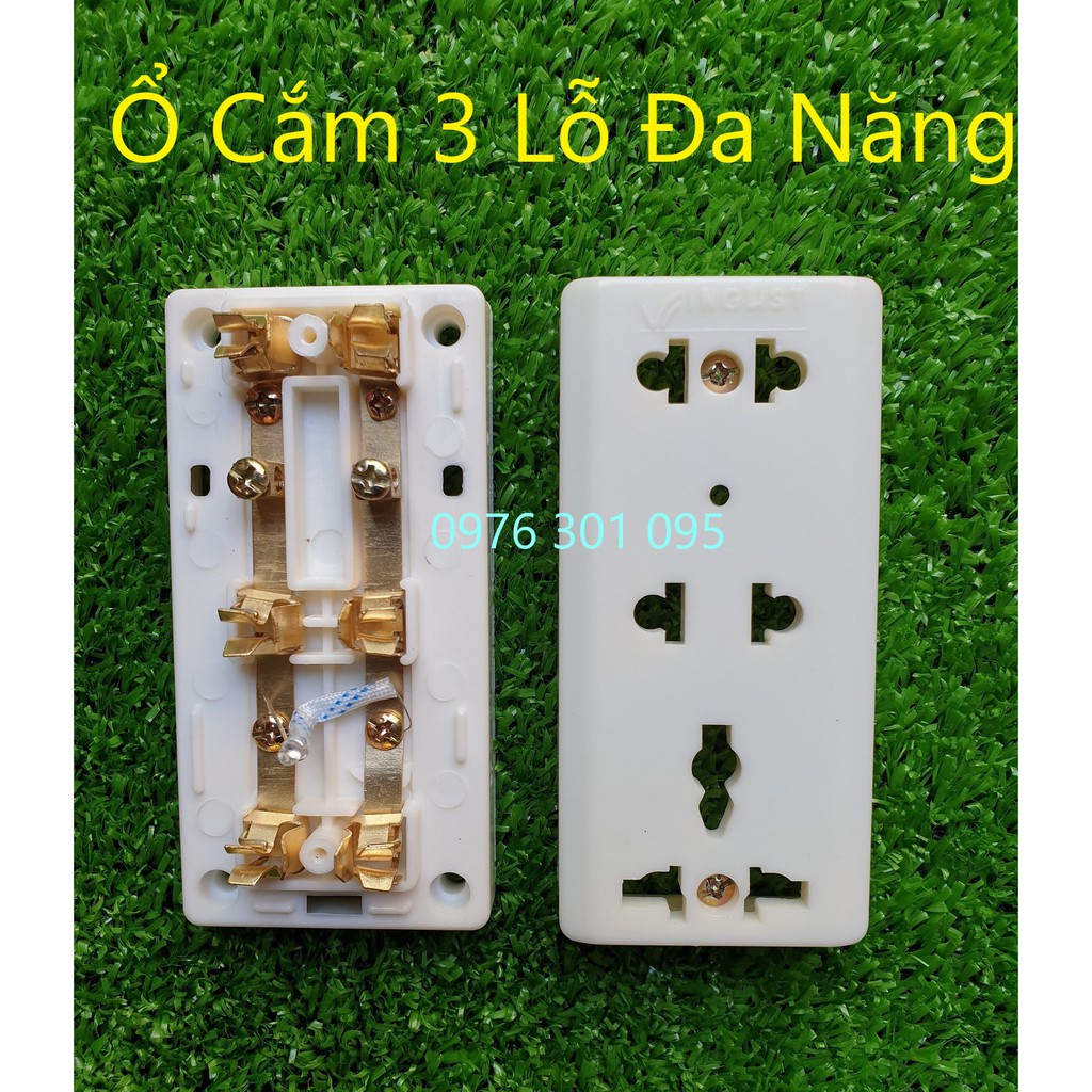 Ổ Cắm Không Dây 3 Lỗ