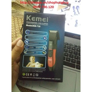 { deal hot 12.12 } Tông đơ cắt tóc cho bé, KEMEI KM-730 { hot 2019 }