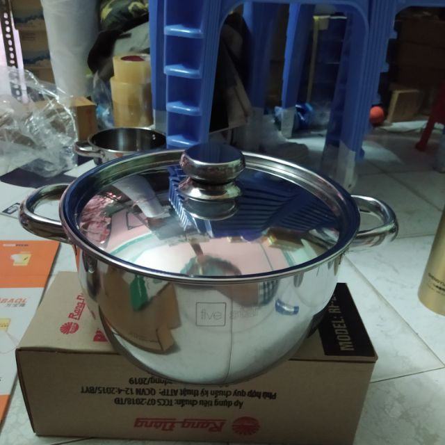 Nồi ba đáy nấu bếp từ