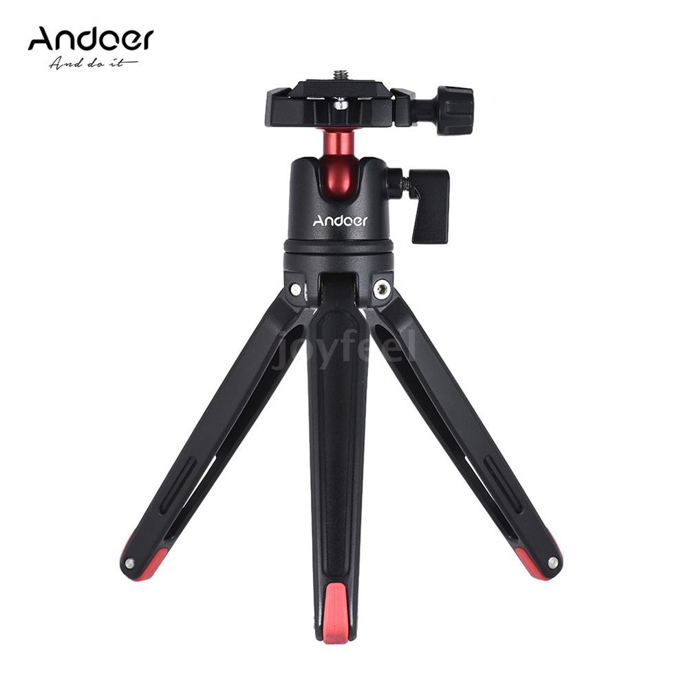 Chân Máy Ảnh Tripod Andoer Với Đầu Bi Dùng Khi Du Lịch