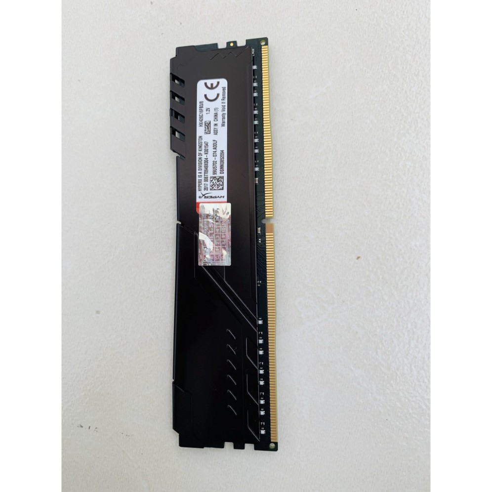 AS1 MAAD Ram 8GB Kingston Hyper Fury DDR4 2666MHZ Tản Đen Viết Sơn phân phối 13 AS1