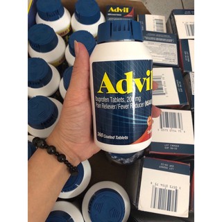 Hộp dựng viên uống Ádvil tylen các loại mỹ