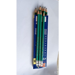 SET 5 Chiếc Bút Chì Gỗ  Xanh Centa 2B Mềm Mịn