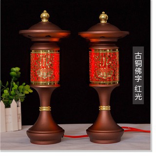 Phật đèn hoa sen đèn thờ cho phật đèn nến