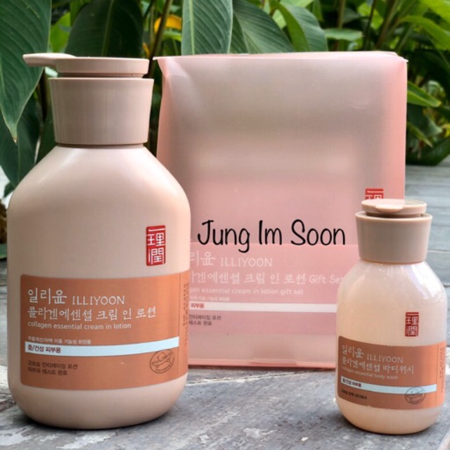 Set Chăm Sóc Body Dưỡng Ẩm Chống Lão Hoá Toàn Thân➰ILLIYOON Collagen Essential