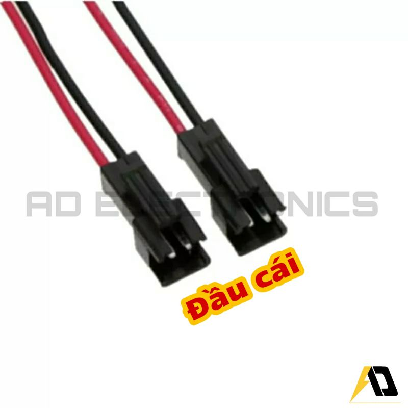 [Bán Lẻ Giá Sỉ]1 CẶp Jack Kết Nối SM-2P 2.54mm Đực Cái, Cáp SM-2P 2.54mm