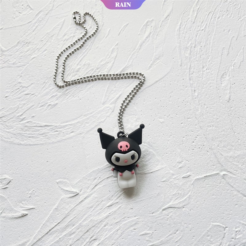 SANRIO Vòng cổ Mặt Hoạt Hình Kuromi Đáng Yêu