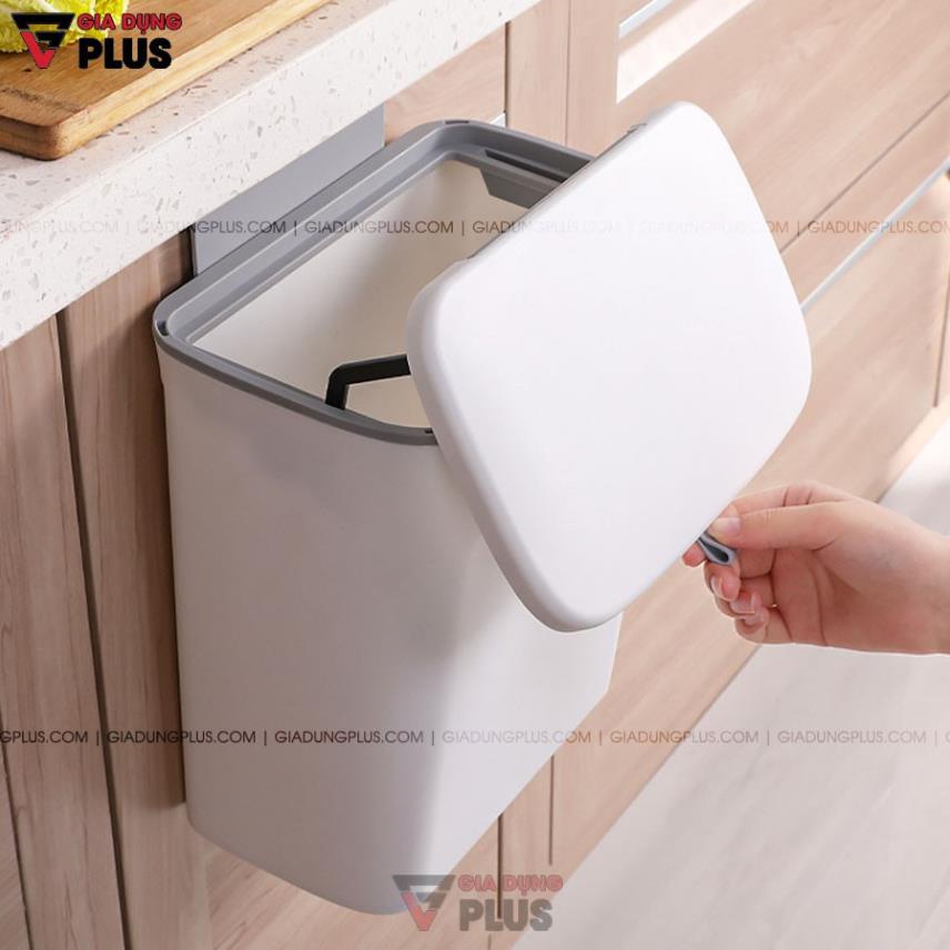 Thùng Rác thông Minh Cài cánh tủ Megahome 9L bằng nhựa PP cao cấp -Hàng Việt Nam