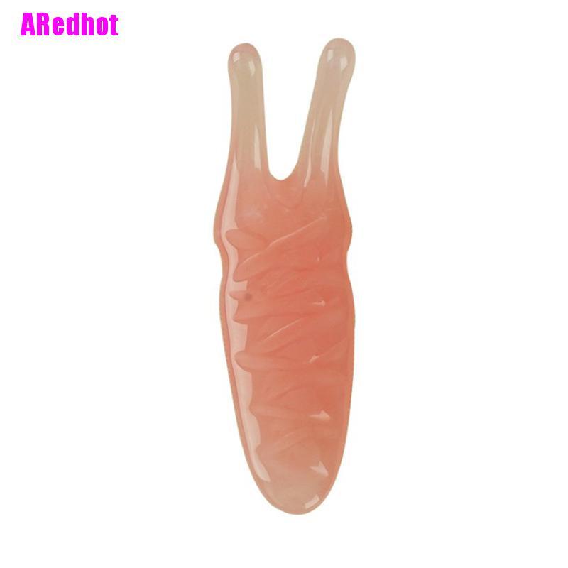 (Hàng Mới Về) Dụng Cụ Gua Sha Hình Con Sâu Bằng Nhựa Tiện Lợi