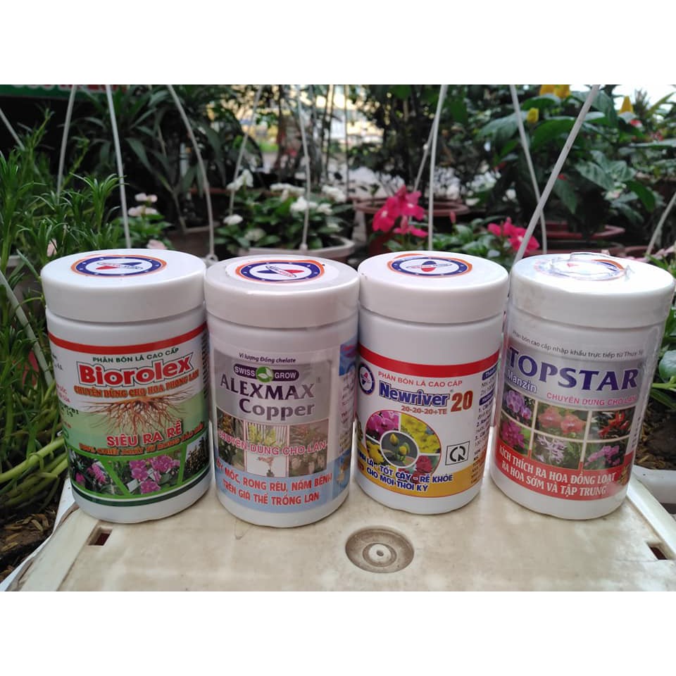 COMBO 4 Bộ Phân bón cho hoa và cây cảnh