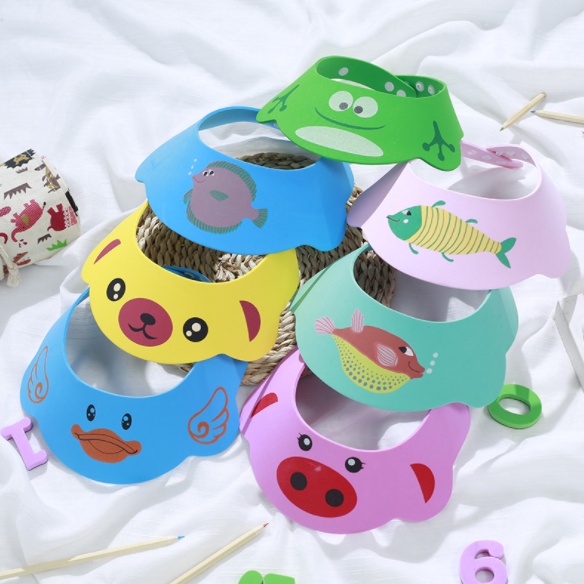 (Có bịt tai) Mũ gội đầu chống xuống mặt , tai cho bé Chumdecor X05 C11