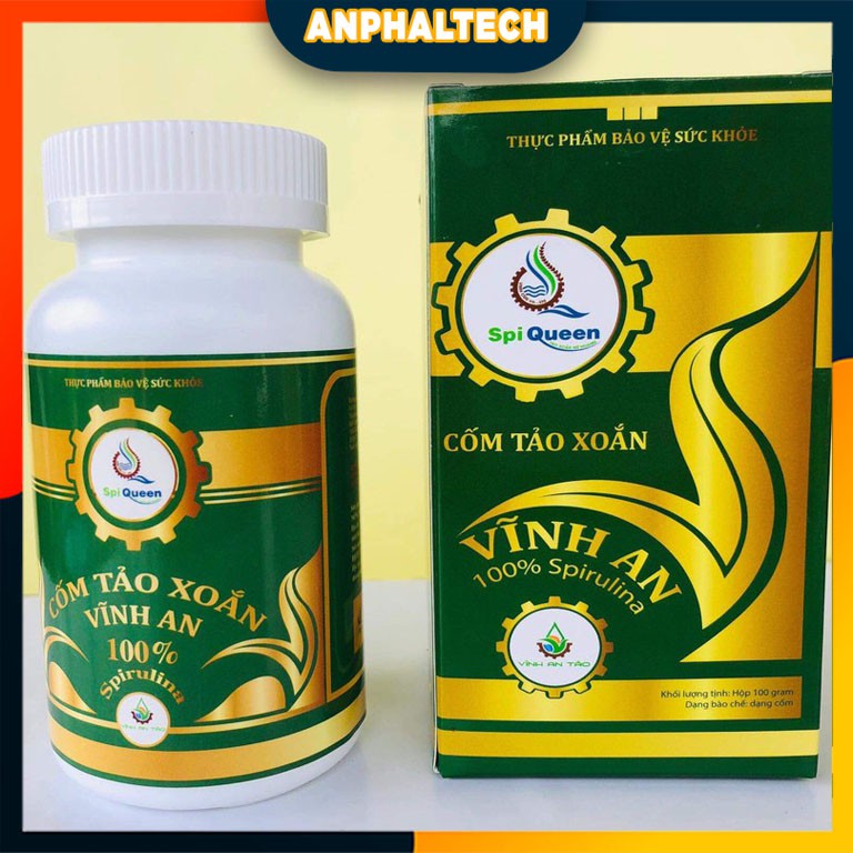 TẢO XOẮN SPIRULINA VĨNH AN