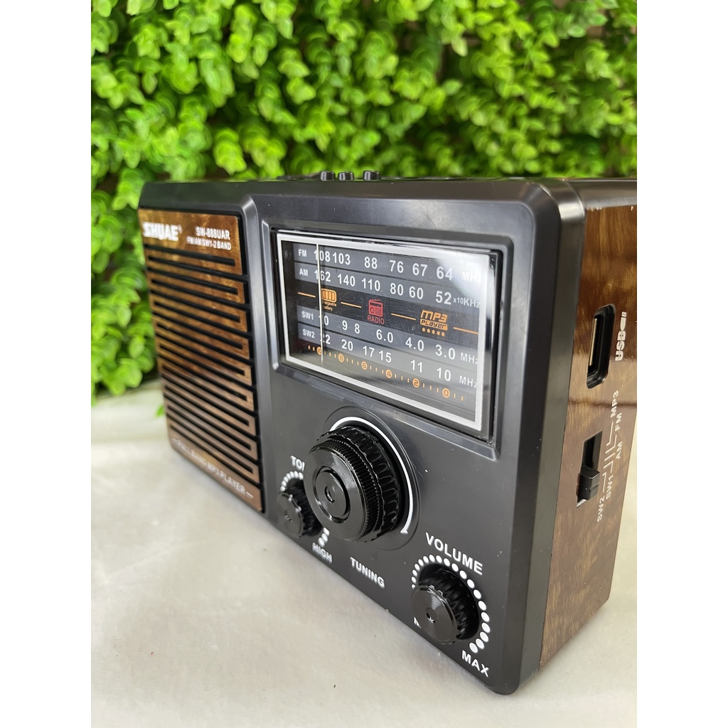 Đài Radio SONY SW888UAR Plus . Kiểu Dáng Cực Đẹp, Bắt Sóng Cực Tốt,Âm Thanh To, Rõ Ràng. Bảo Hành Lên Đến 12 Tháng