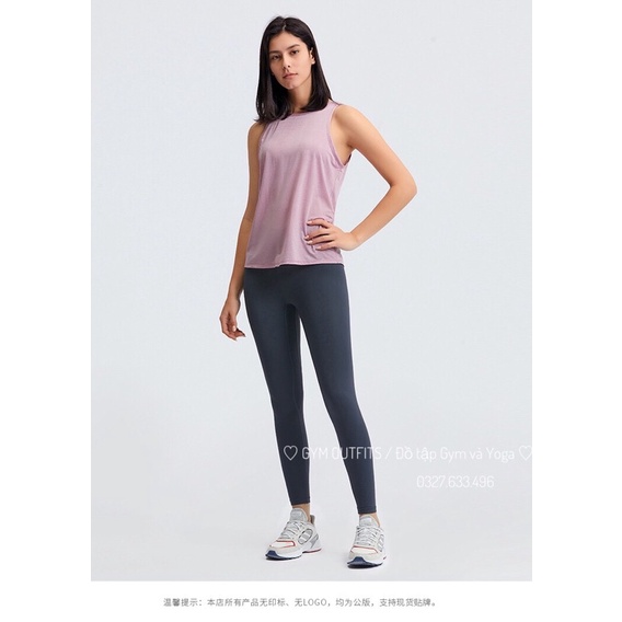 Áo Tập Reenergizead 2-in -1 Tank Lululemon - Áo Tank Liền Bra Tập Yoga Gym Cao Cấp