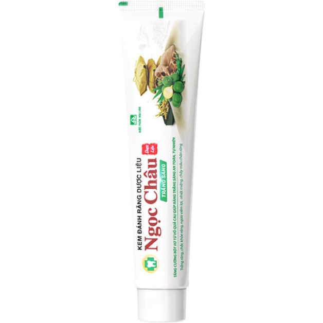 ✔️SALE GIÁ RẺ✔️ Kem đánh răng Dược liệu Ngọc Châu Trắng Sáng 100G