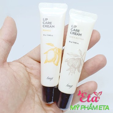 Son dưỡng môi bơ xoài TFS Lip Care Cream The Face Shop Shea Butter  Mango fmgt (New 2020)