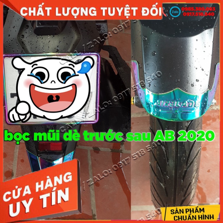 BỌC MŨI DÈ TRƯỚC SAU XI TITAN AB 2020 , AB 2016 -2019  Sản Phẩm Chuẩn Như Hình
