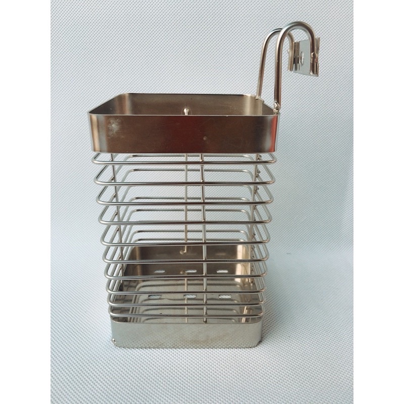 Giỏ đũa đôi, đơn bằng inox tiện dụng