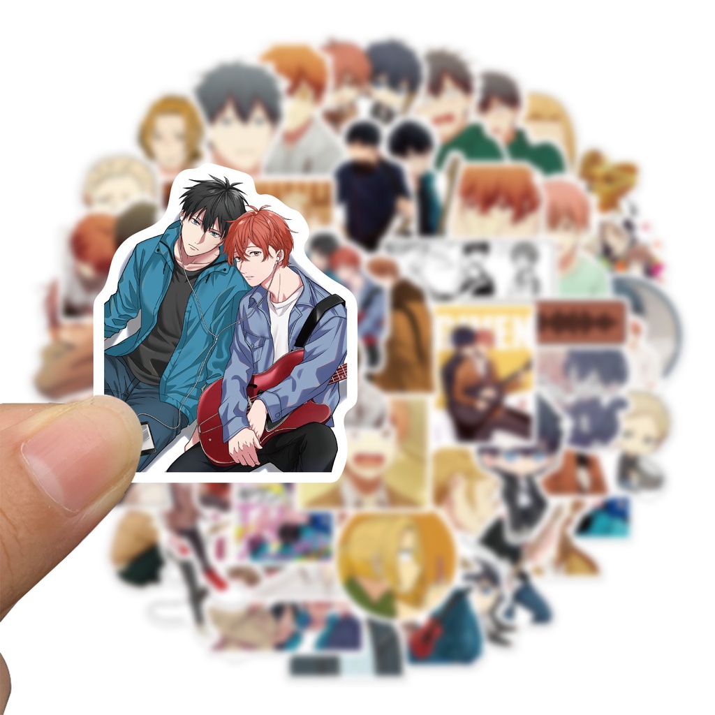 Bộ 50/25/10 Sticker Anime Trang Trí Ván Trượt/Guitar