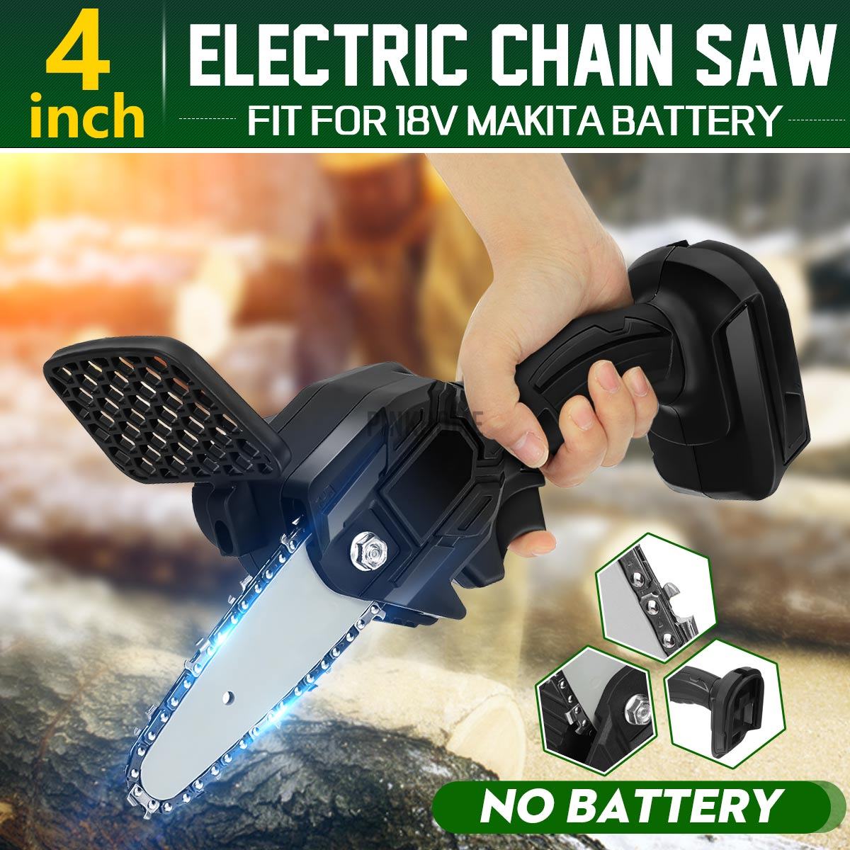 Máy Cưa Điện Mini 4 Inch 18v