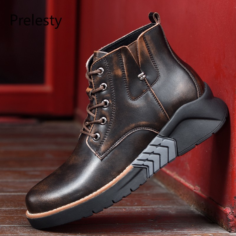 Vintage fashion boots for men