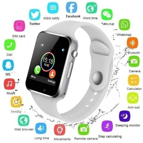 Đồng Hồ Thông Minh A1 Chống Nước Ip67 Bluetooth Với 8 Màu Lựa Chọn