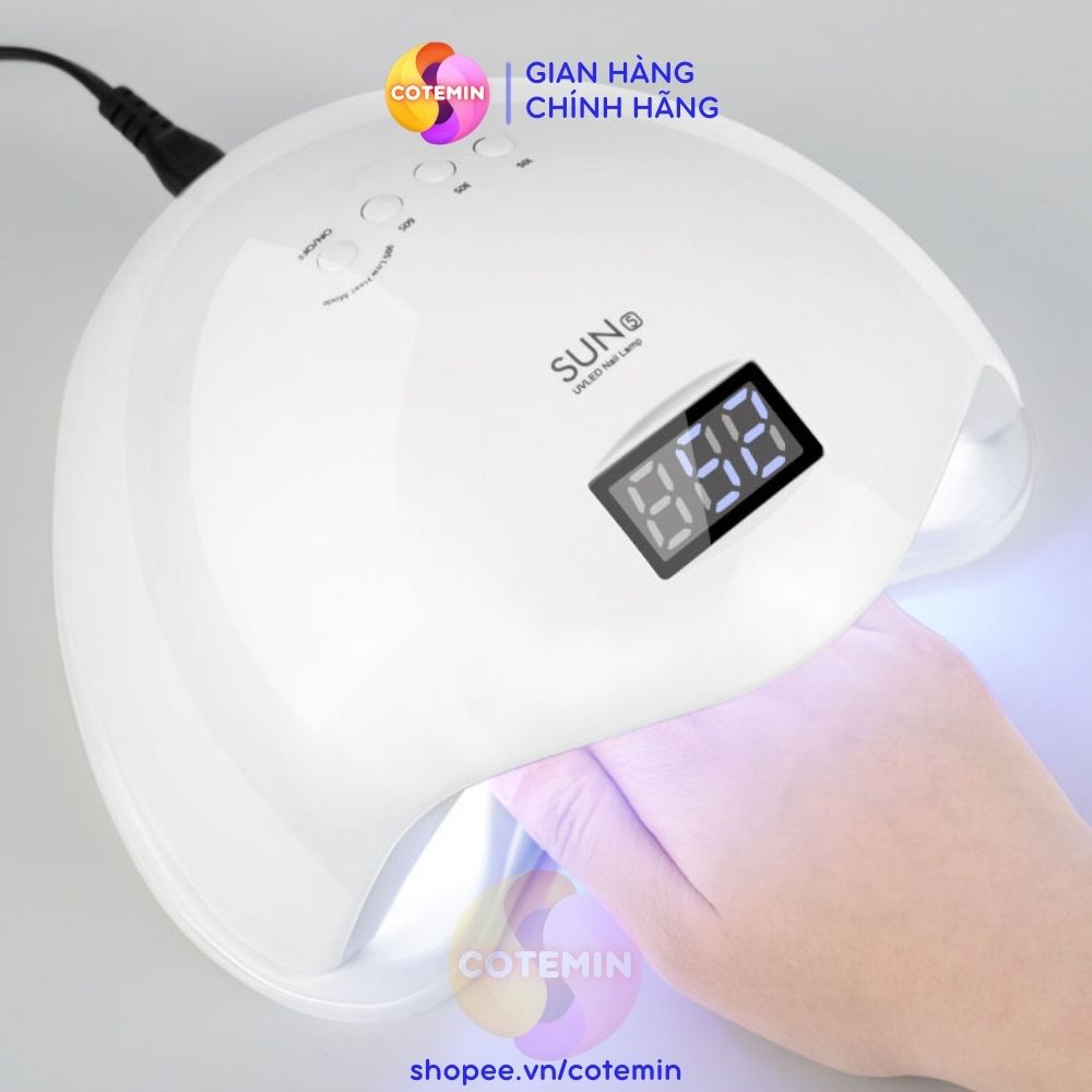 Máy hơ gel Sun 5 HƠ MÓNG 48W BẢO HÀNH 12 THÁNG - SỬA CHỮA MIỄN PHÍ