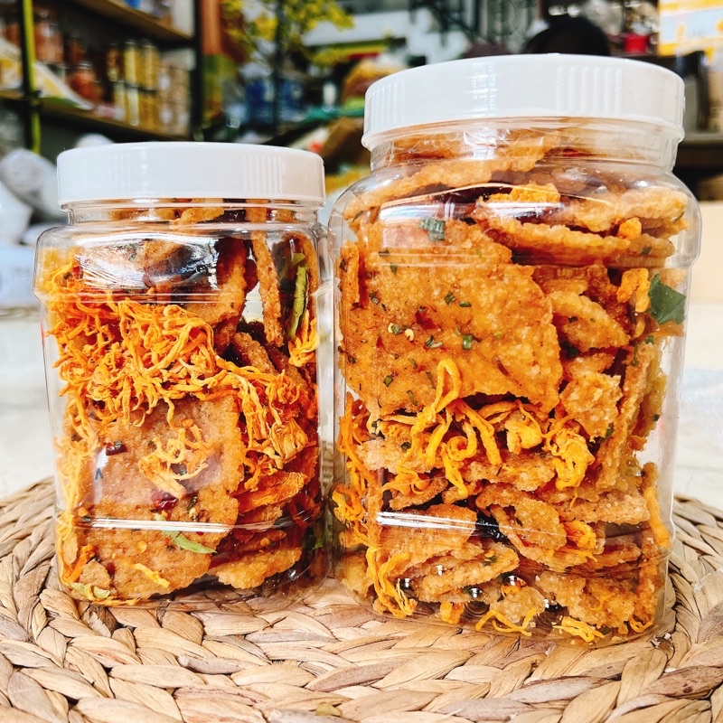 Cơm Cháy Chiên Mắm Lắc Khô Gà lá chanh 300g, 350gr,500gr