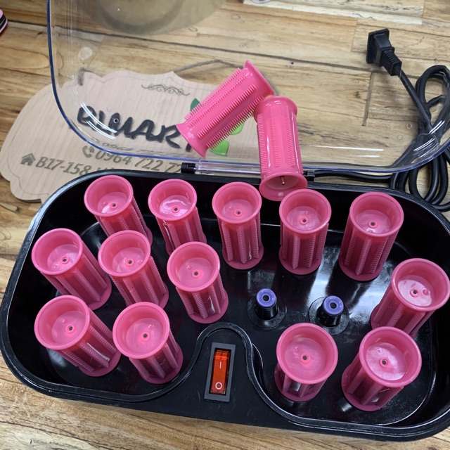 BỘ LÔ UỐN TÓC ĐIỆN 15 ỐNG KHÔNG LÀM HẠI TÓC (DÒNG CAO CẤP)