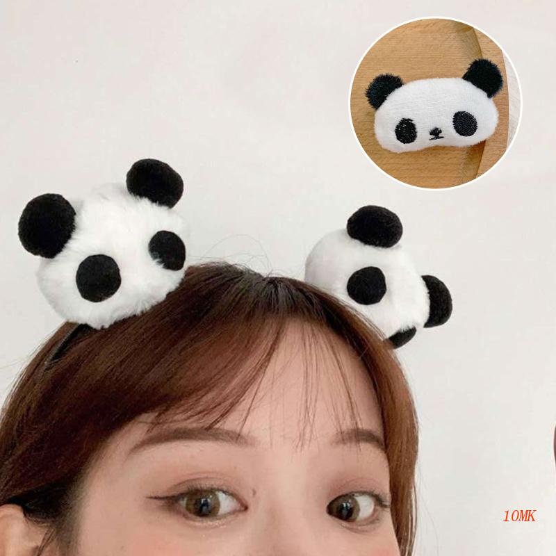 Kẹp Tóc Gấu Trúc Nhồi Bông Dễ Thương 10MK