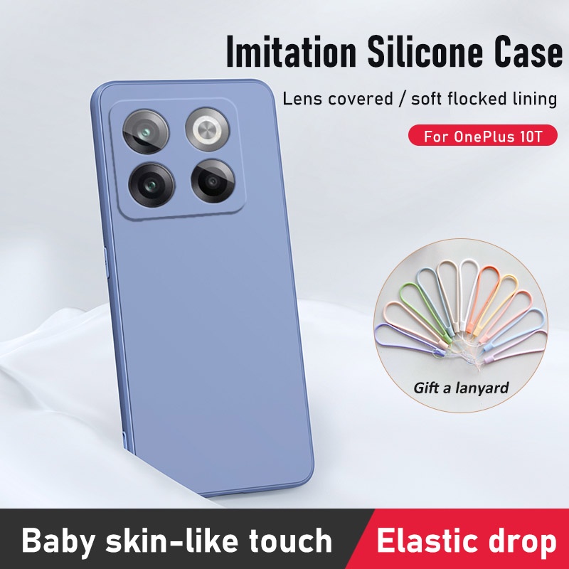 Ốp Điện Thoại TPU Dẻo Vuông Cho OnePlus 10T OnePlus10T 5G