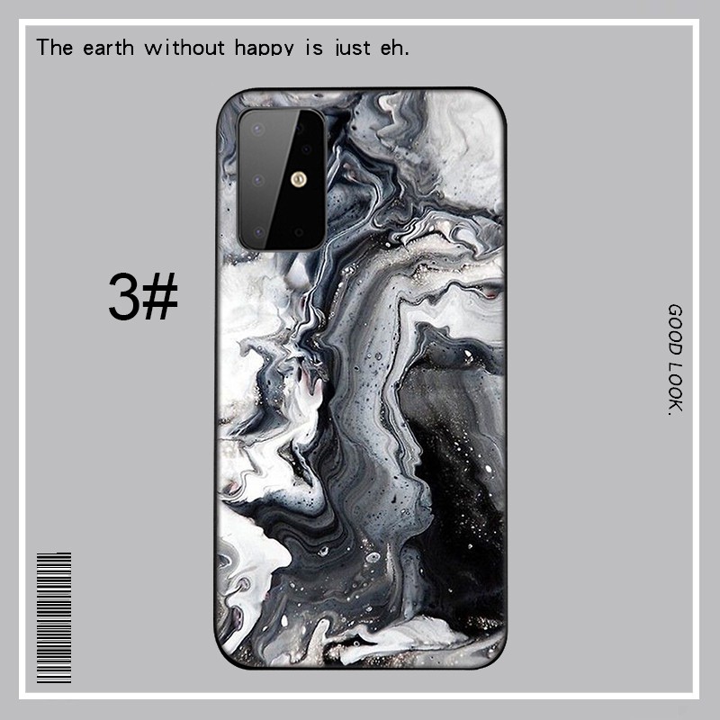 Samsung Galaxy S10 S9 S8 Plus S6 S7 Edge S10+ S9+ S8+ Casing phone Soft Case LU182 Marble Pattern Printing