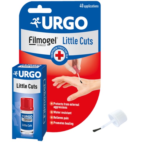 Urgo Little Cuts Filmogel - Băng cá nhân / Băng vết thương dạng lỏng tiện dụng