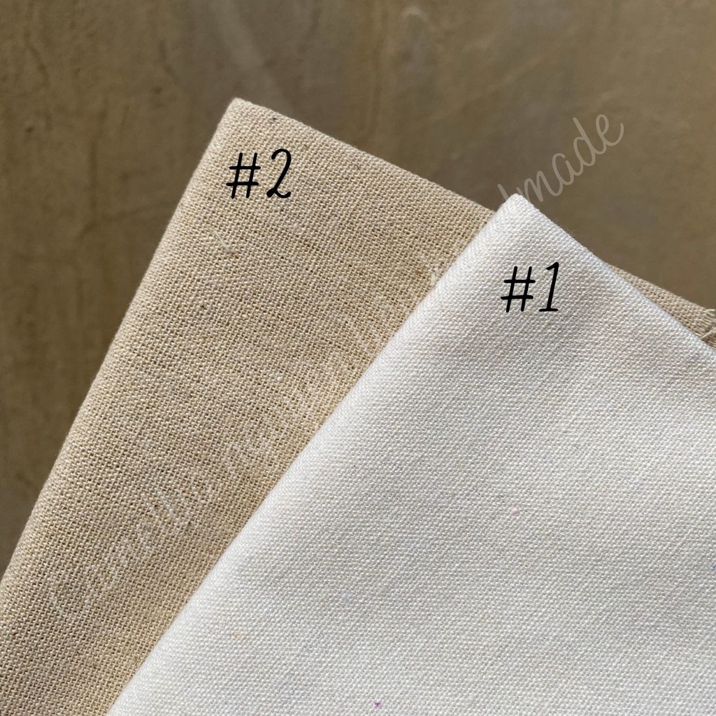 Vải Thô Mộc Thêu Tay 2 Kích Thước  Và