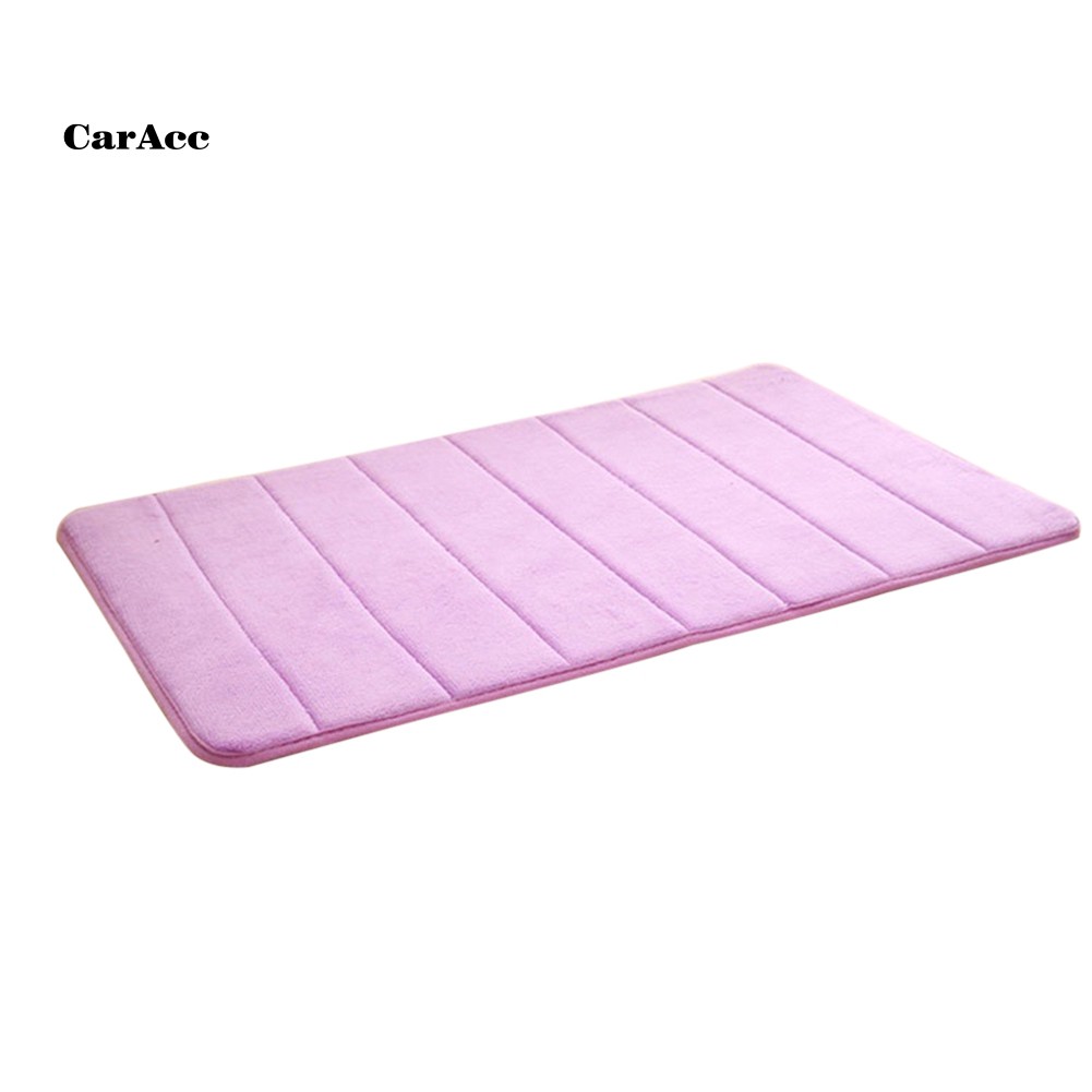 CARA_Thick Memory Foam Spa Bathroom Shower Mat Carpet Non-slip Rug Non-slip Floormat