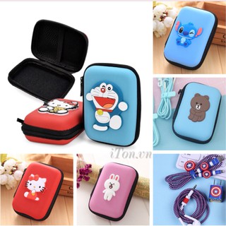 Hộp đựng Tai nghe / Sạc điện thoại nhỏ gọn